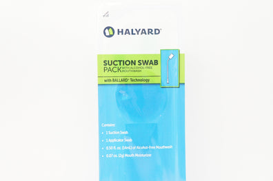 Halyard Suction Swab Pack with Alcohol-Free Mouthwash with Ballard Technology